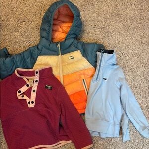Colorful Kids Hooded Jacket